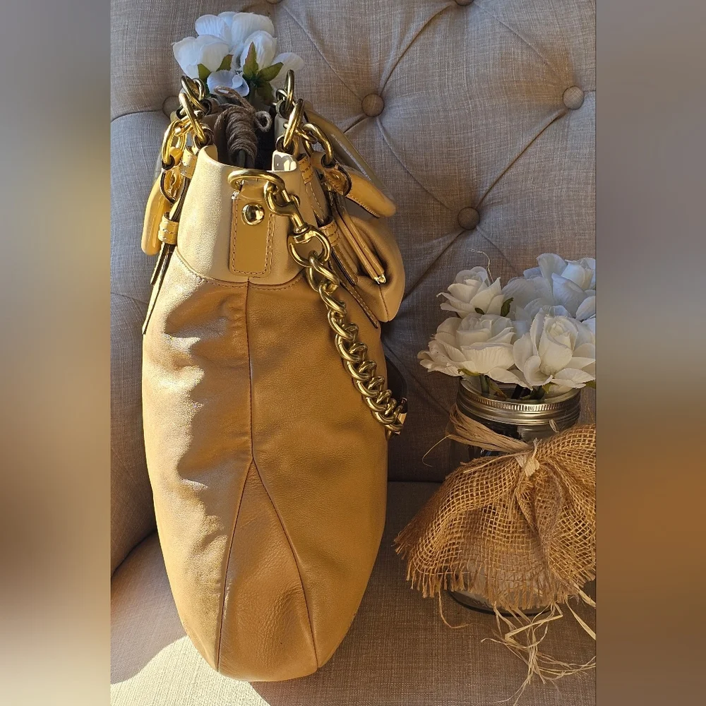RARE Coach Bonnie Cashin Re-Edition Large Chain Kisslock Shoulder Bag # 13389 - Picture 6 of 16